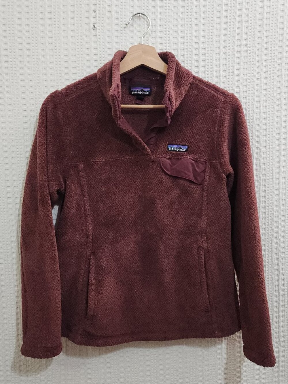 Patagonia Women's Re-Tool Snap-T Pullover in Kiln Pink Size Medium - Picture 2 of 13